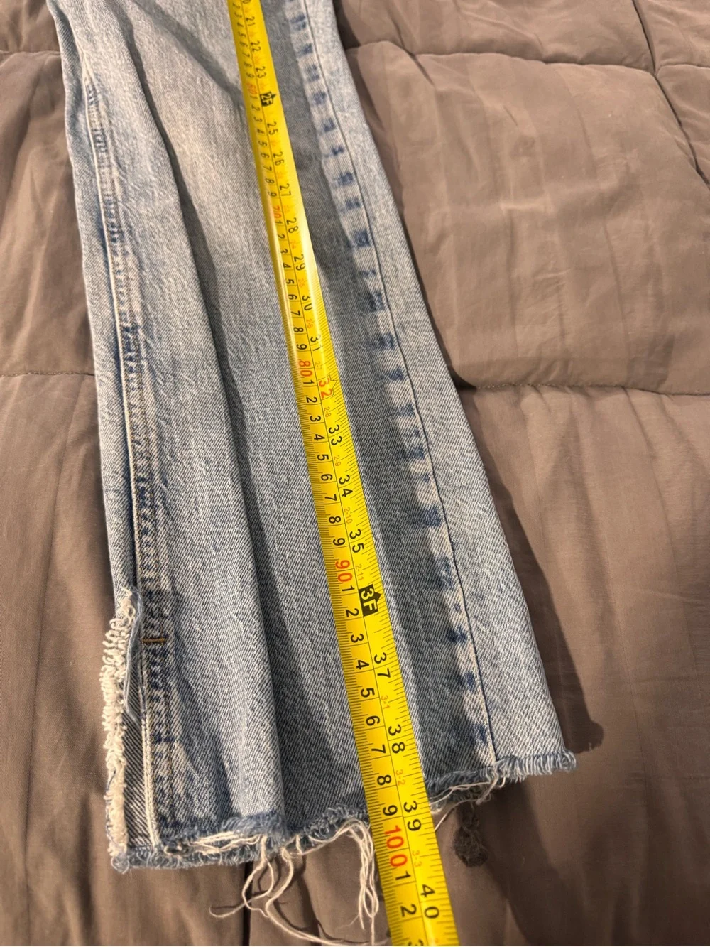 Zara Light Blue Flare Jeans